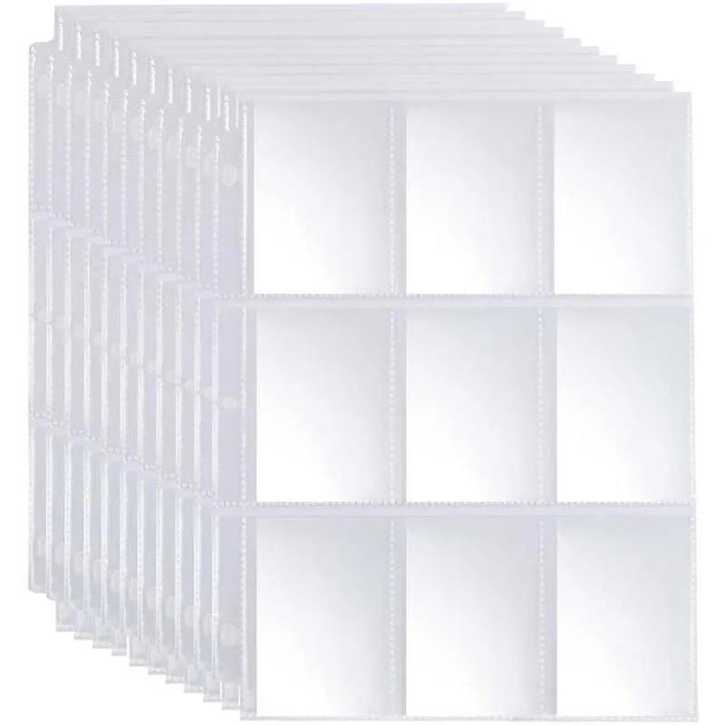 Trading Card Binder - 50 sztuk 9 kieszonkowych etui na