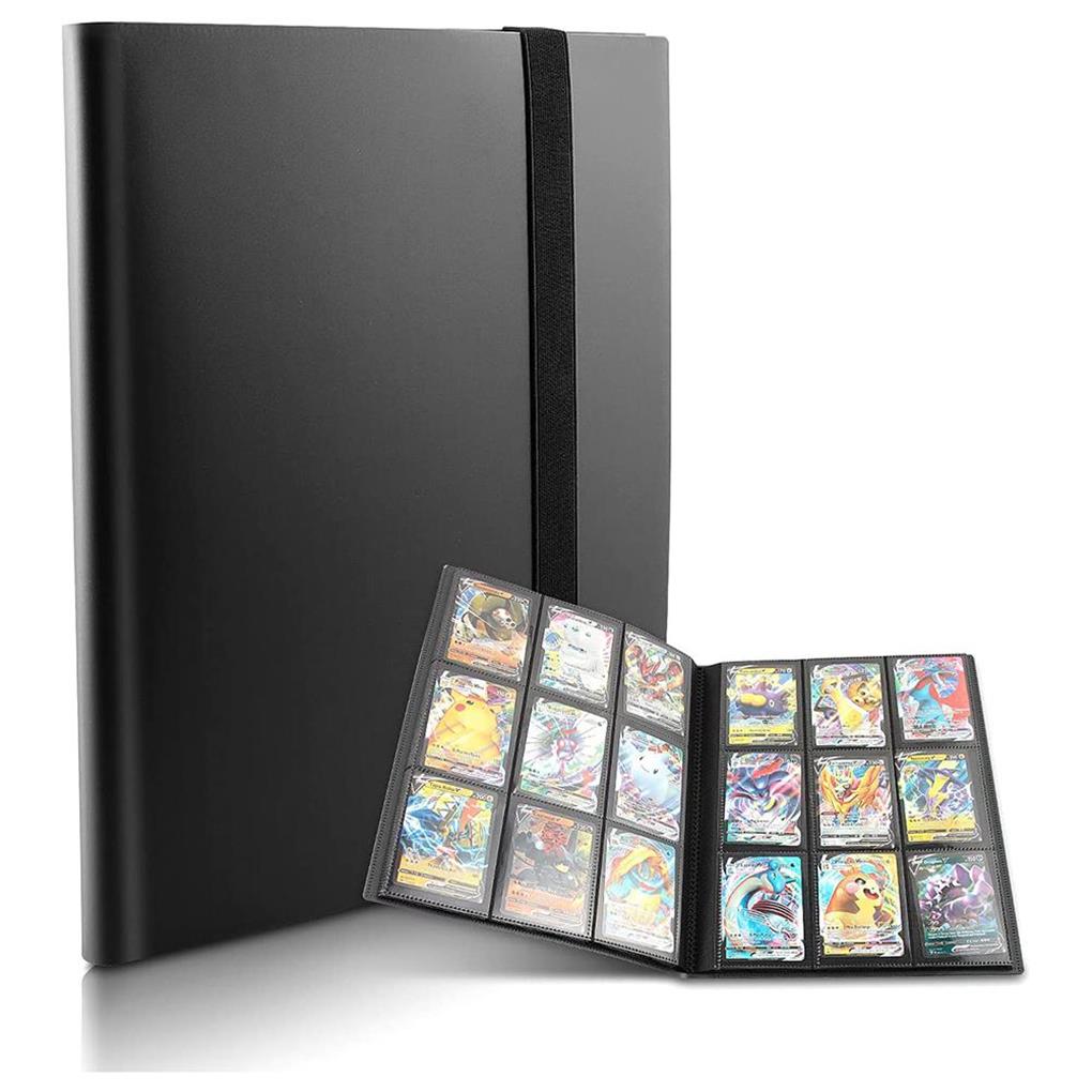 Trading Card Binder - Uchwyt kolekcjonerski kart kolekcjonerskich 9 kieszeni