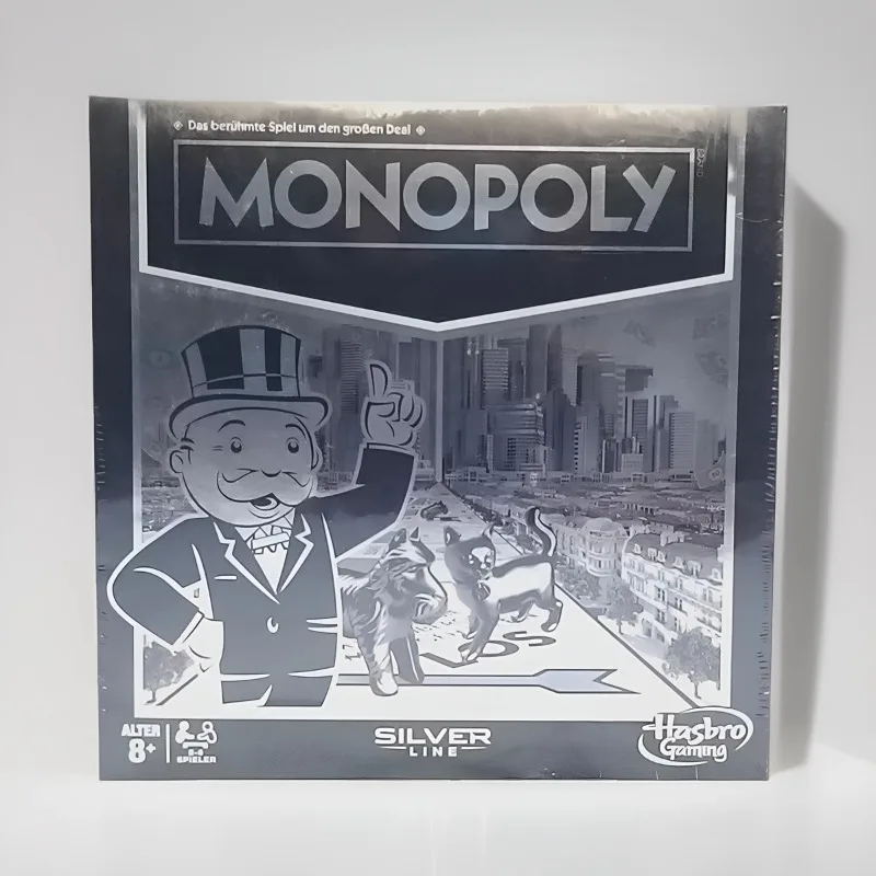 Hasbro Game Monopoly - Figurka Hasbro Monopoly Srebrna Lalka Gry
