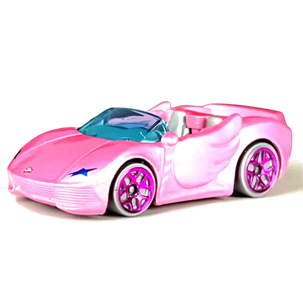Hot Wheels Car Track Sets - Hot Wheels różowy Barbie Extra Kids