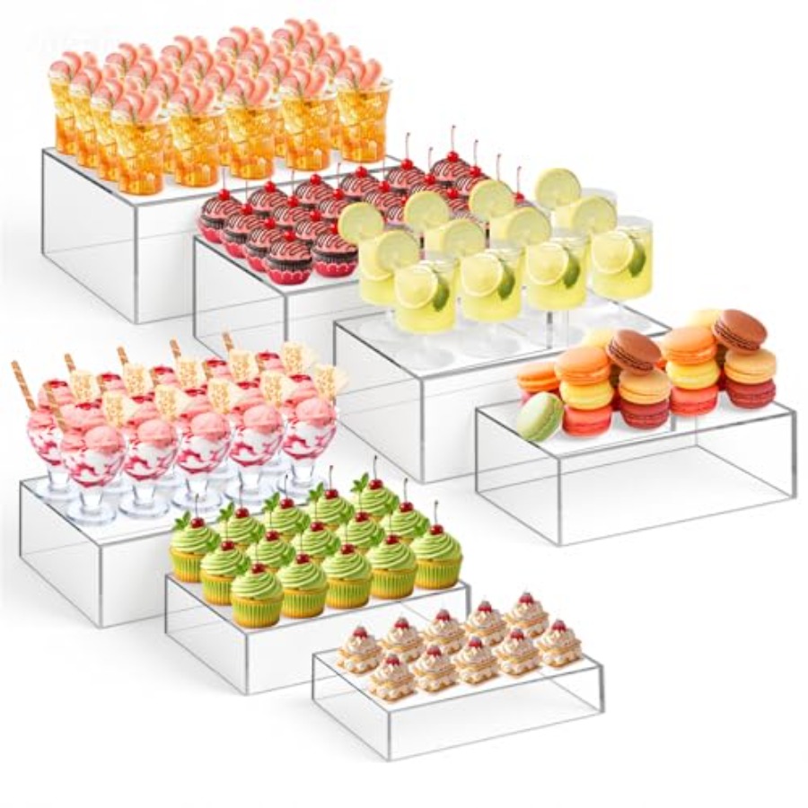 Zestaw podstawek do stołu dese – Display Risers Set recenzja i cena