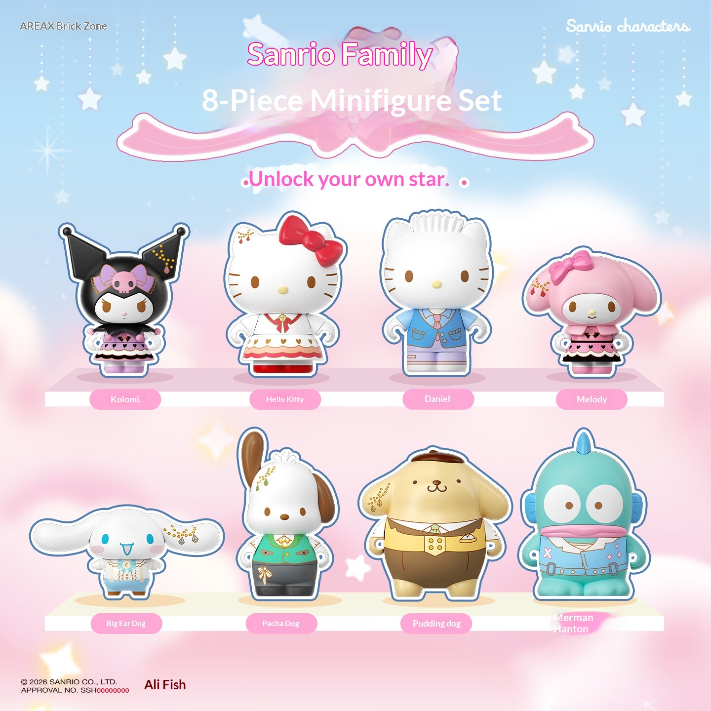 Areax Sanrio Characters Buildi – Lego Set Technic recenzja i cena