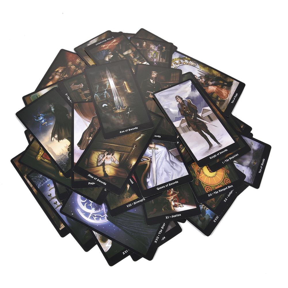 Karty tarota Steampunk Tarot s – Graded Card Display recenzja i cena