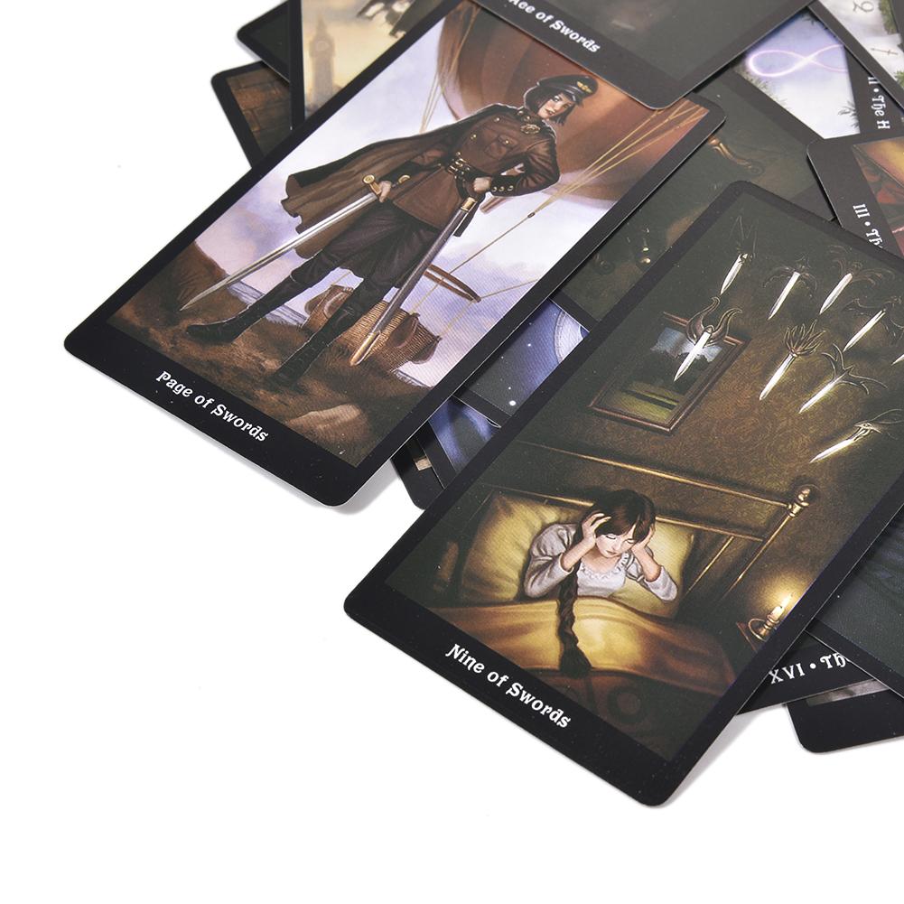 Karty tarota Steampunk Tarot s – Graded Card Display recenzja i cena
