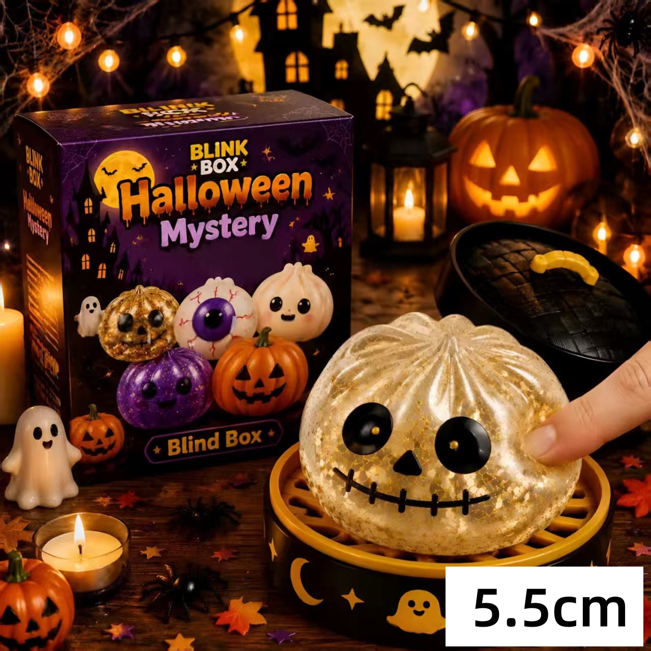 5,5 cm halloweenowy duch do śc – Vinyl Figure Blank recenzja i cena