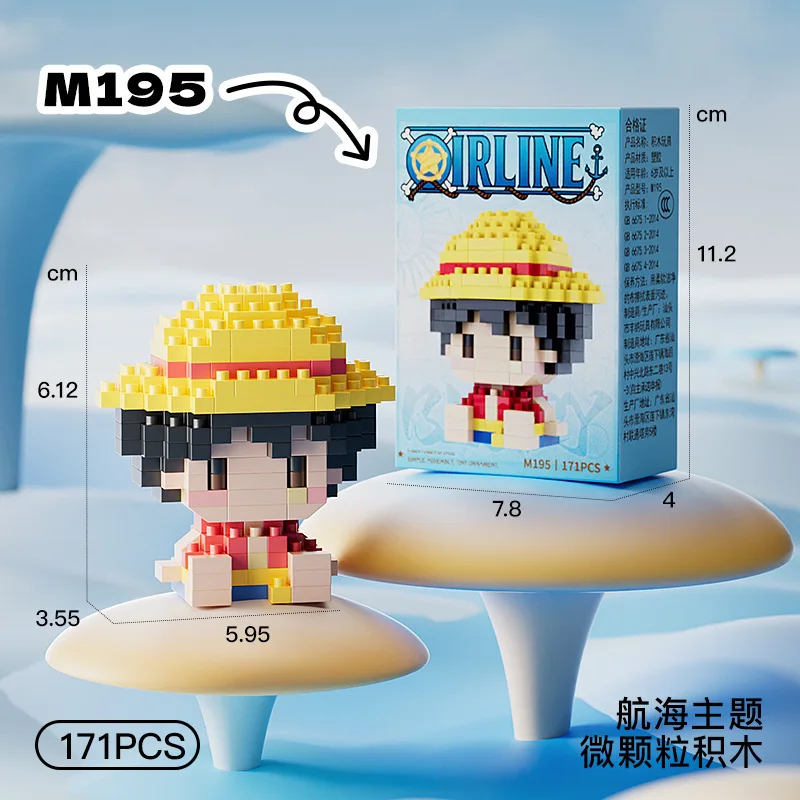 ONE PIECE Model 3D z anime Bóg – Building Block Mini recenzja i cena